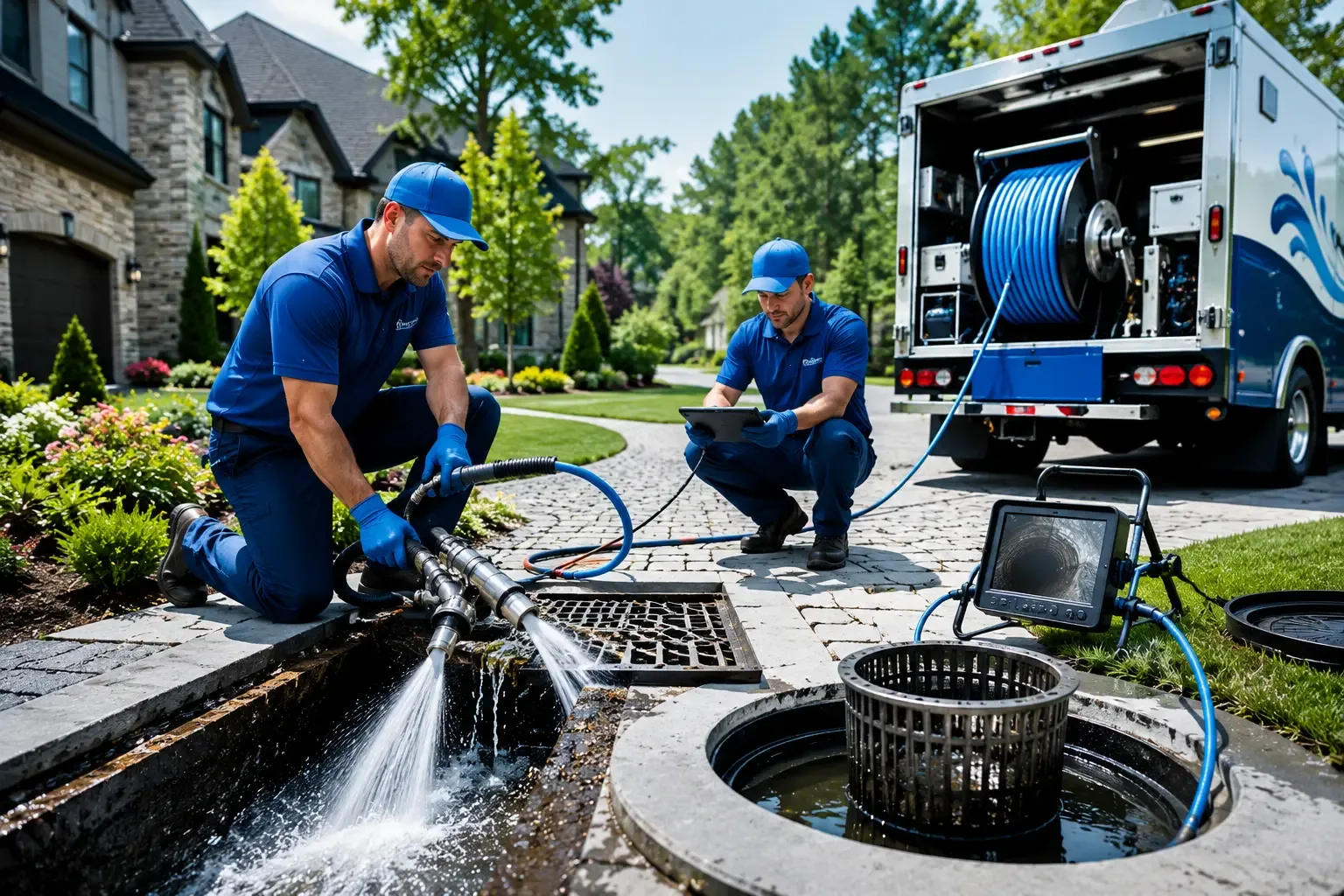 Local outdoor drain cleaning professionals in Schertz, TX