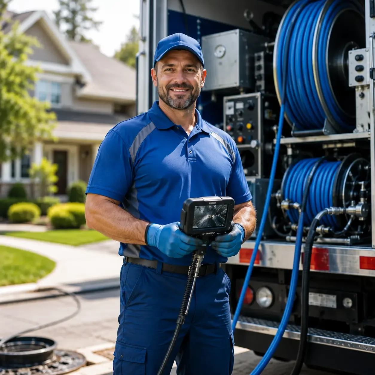Local outdoor drain cleaning specialists in Schertz, TX